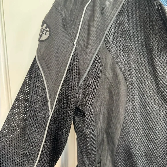 Joe Rocket Pheonix Mesh Motorcycle Armored Riding Jacket Black Small - Picture 5 of 15